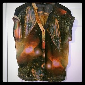 Sheer Galaxy shirt
